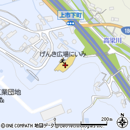 岡山県新見市上市15-1周辺の地図