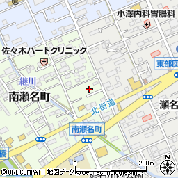 静岡県静岡市葵区南瀬名町24-32周辺の地図