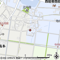兵庫県西脇市寺内252周辺の地図