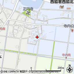 兵庫県西脇市寺内255周辺の地図