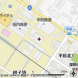 滋賀県湖南市柑子袋222周辺の地図