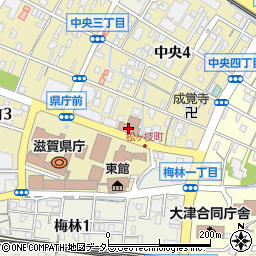 滋賀県消防協会（公益財団法人）周辺の地図