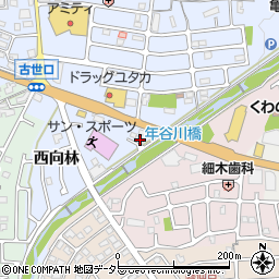京都府亀岡市古世町石塚周辺の地図