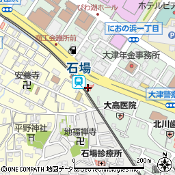 滋賀県大津市打出浜4周辺の地図