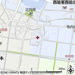 兵庫県西脇市寺内254周辺の地図