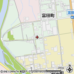 兵庫県西脇市富田町140周辺の地図