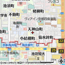 京都府京都市中京区天神山町277周辺の地図