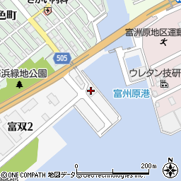 富洲原漁協共同販売所周辺の地図