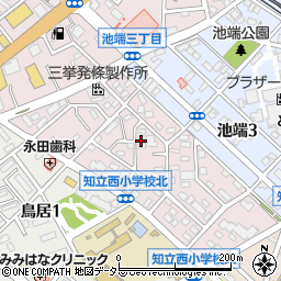 愛知県知立市宝町鴨摺周辺の地図