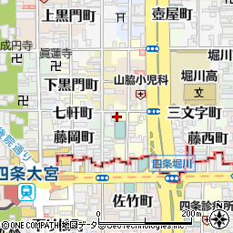 京都府京都市中京区吉野町826周辺の地図