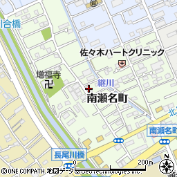 静岡県静岡市葵区南瀬名町16-5周辺の地図