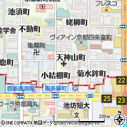 京都府京都市中京区天神山町275周辺の地図
