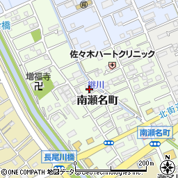 静岡県静岡市葵区南瀬名町16周辺の地図