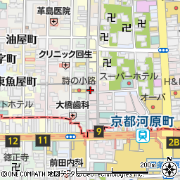 チャイハネ京都寺町店周辺の地図