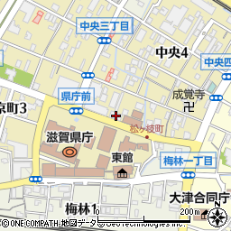 株式会社京都新聞社滋賀本社周辺の地図