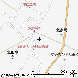 静岡県浜松市天竜区春野町気田591周辺の地図