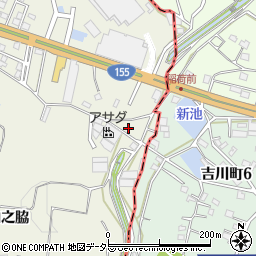 愛知県東海市加木屋町御林1-34周辺の地図