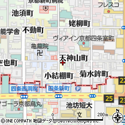 京都府京都市中京区天神山町272周辺の地図