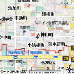 京都府京都市中京区天神山町271周辺の地図