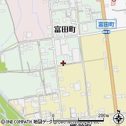 兵庫県西脇市富田町129周辺の地図