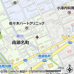 静岡県静岡市葵区南瀬名町25-51周辺の地図