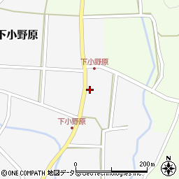 兵庫県丹波篠山市今田町下小野原358-1周辺の地図