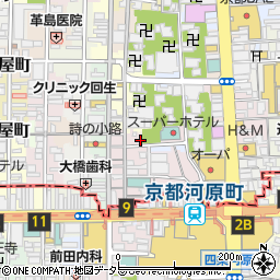 京国ビル周辺の地図