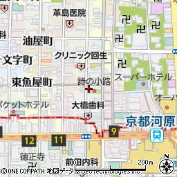 京都府京都市中京区大日町403周辺の地図