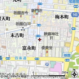 祇園アシストビル周辺の地図