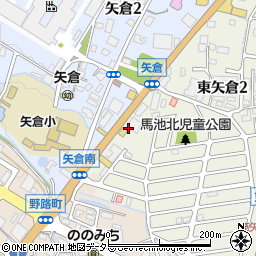 大吉 矢倉店周辺の地図