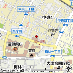 滋賀県市町村職員互助会（一般財団法人）周辺の地図