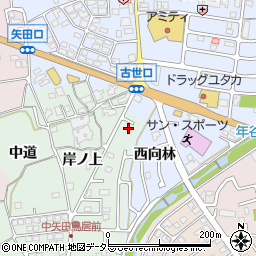 京都府亀岡市中矢田町岸ノ上37周辺の地図