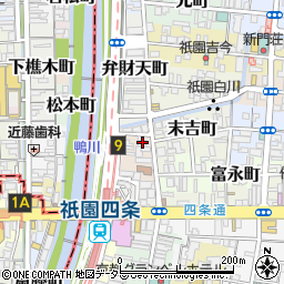 北海道シープ 祇園店周辺の地図