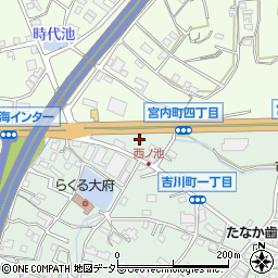 台湾料理 楽餐館周辺の地図