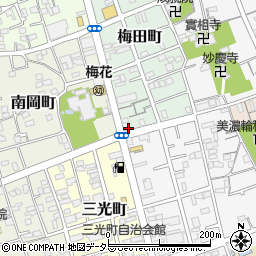 静岡県静岡市清水区梅田町9-12周辺の地図