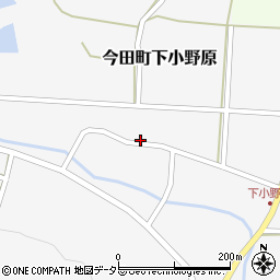 兵庫県丹波篠山市今田町下小野原468周辺の地図
