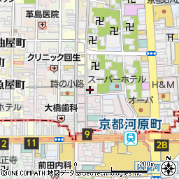 田丸印房周辺の地図