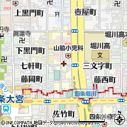 京都府京都市中京区吉野町844周辺の地図