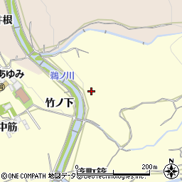京都府亀岡市篠町篠自蓮坊周辺の地図