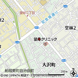 静岡県静岡市清水区大沢町1-17周辺の地図