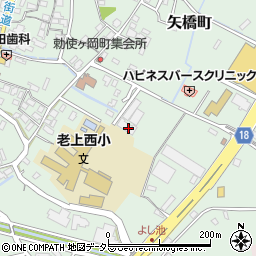 滋賀県草津市矢橋町501-1周辺の地図