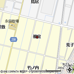 愛知県豊田市桝塚東町禰宜周辺の地図