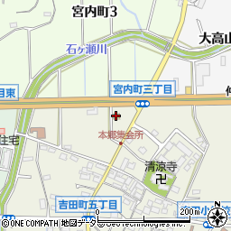 ローソン大府吉田町店周辺の地図