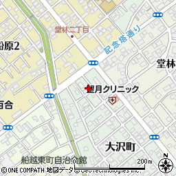 静岡県静岡市清水区大沢町16-6周辺の地図