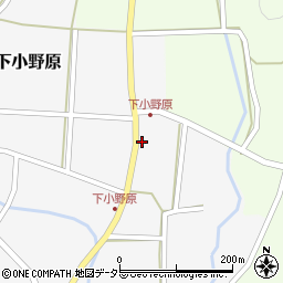 兵庫県丹波篠山市今田町下小野原357周辺の地図