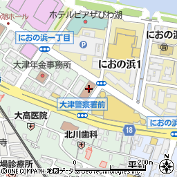 滋賀労働局　雇用環境・均等室総合労働相談コーナー周辺の地図