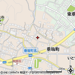 三重県四日市市垂坂町2137周辺の地図