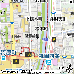 ここら屋 先斗町店周辺の地図