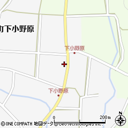 兵庫県丹波篠山市今田町下小野原505周辺の地図