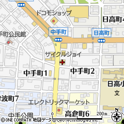 サイクルジョイ　刈谷店周辺の地図